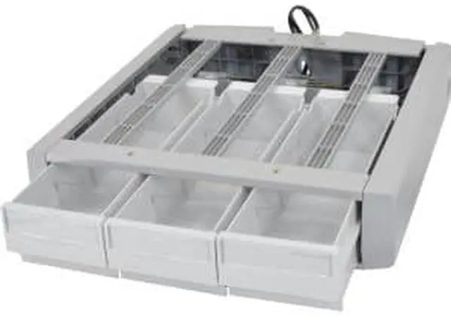 Alt view image 4 of 4 - Ergotron SV43/44 Supplemental 4 Compartment 3 Drawer Attachment 97-849