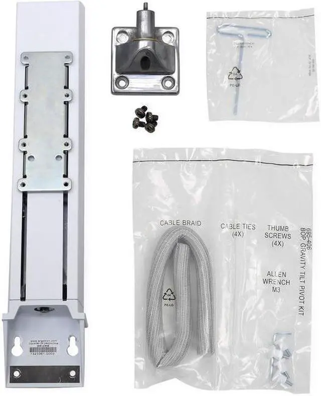 Alt view image 7 of 8 - Ergotron 98-029 SV HD Monitor Kit