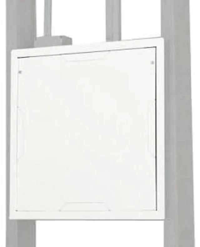 Main image of Chief PAC526FCW Large In-Wall Storage Box w/ White Flange and Cover 1-gang White