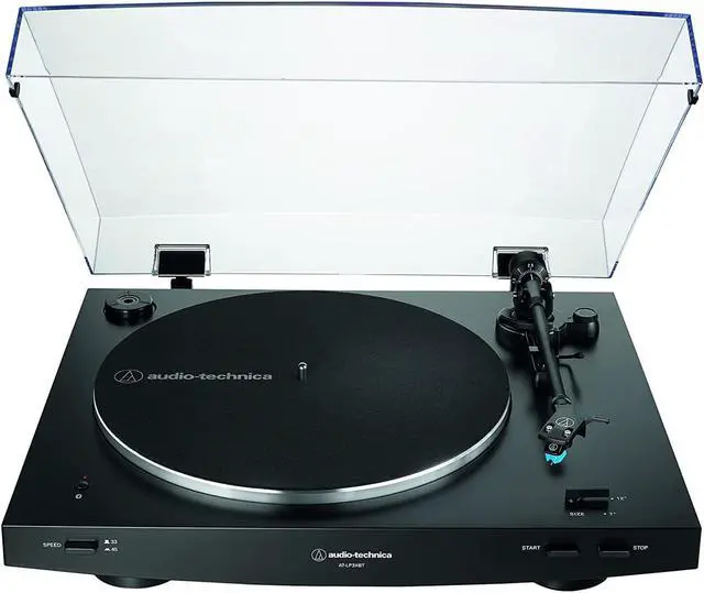 Alt view image 7 of 20 - Audio Technica Wireless & Analog Automatic Belt-Drive Turntable - Black