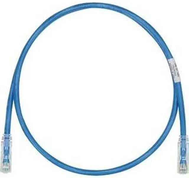 Alt view image 7 of 10 - Panduit UTP28SP15BU 15 ft. Cat 6 Black Network Ethernet Cable