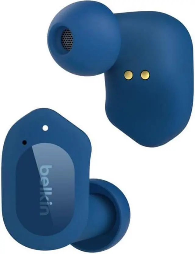 Alt view image 2 of 9 - Belkin SoundForm Play True Wireless Earbuds - Blue