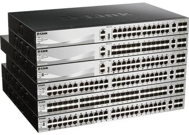 Alt view image 9 of 10 - D-Link DGS-3130-54TS Ethernet Switch