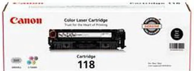 Alt view image 4 of 4 - 2662B001 Canon Usa Canon Cartridge 118 Black Toner - For Canon Imageclass Lbp7200cdn, Lbp7660cdn, M
