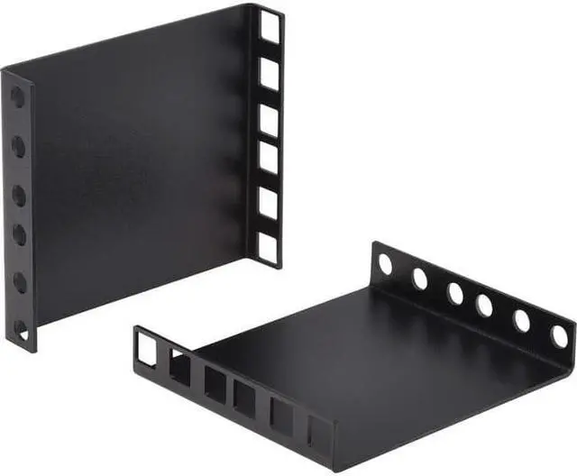 Main image of Tripp Lite SmartRack Mounting Rail Kit for Rack Server Rack Black SRRAILDPTH2U