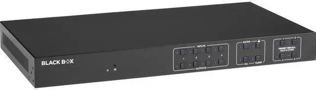 Alt view image 2 of 3 - Black Box Video Matrix Switcher - HDMI 2.0