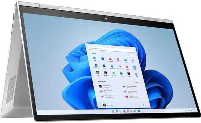 Alt view image 11 of 11 - HP ENVY x360 15.6" Touchscreen Convertible 2-in-1 Notebook Intel Core i5-1240P 8GB RAM 512GB SSD Natural Silver Aluminum