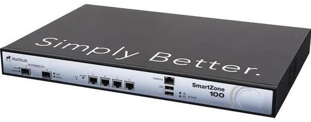 Main image of Ruckus Wireless - P01-S104-UN00 - Ruckus Wireless SmartZone 100 Wireless LAN Controller - 4 x Network (RJ-45) - Gigabit