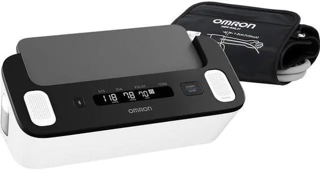 Alt view image 6 of 8 - OMRON Complete Upper Arm Blood Pressure Monitor & EKG