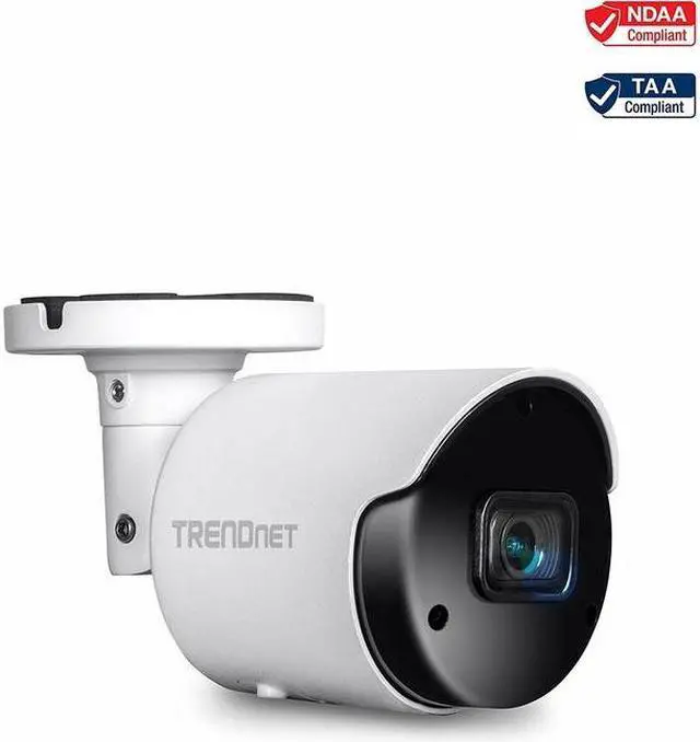 Alt view image 8 of 9 - TRENDnet  TV-IP1514PI Indoor/Outdoor 5MP H.265 WDR PoE IR Bullet Network Camera