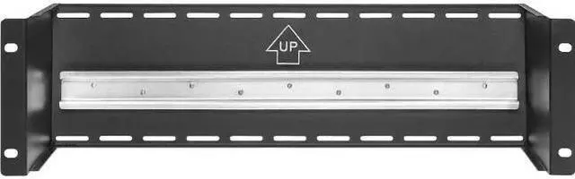 Alt view image 2 of 2 - HPE JL822A Aruba DIN Rail 3RU 19 in Rack Mount Kit