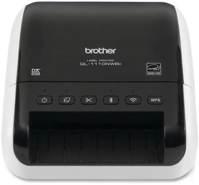 Main image of Brother QL-1110NWB Desktop Direct Thermal Monochrome Label Printer
