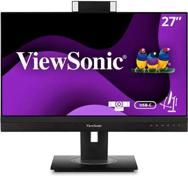 Alt view image 17 of 20 - ViewSonic VG2756V-2K 24 Inch 1440p Video Conference Monitor with Webcam