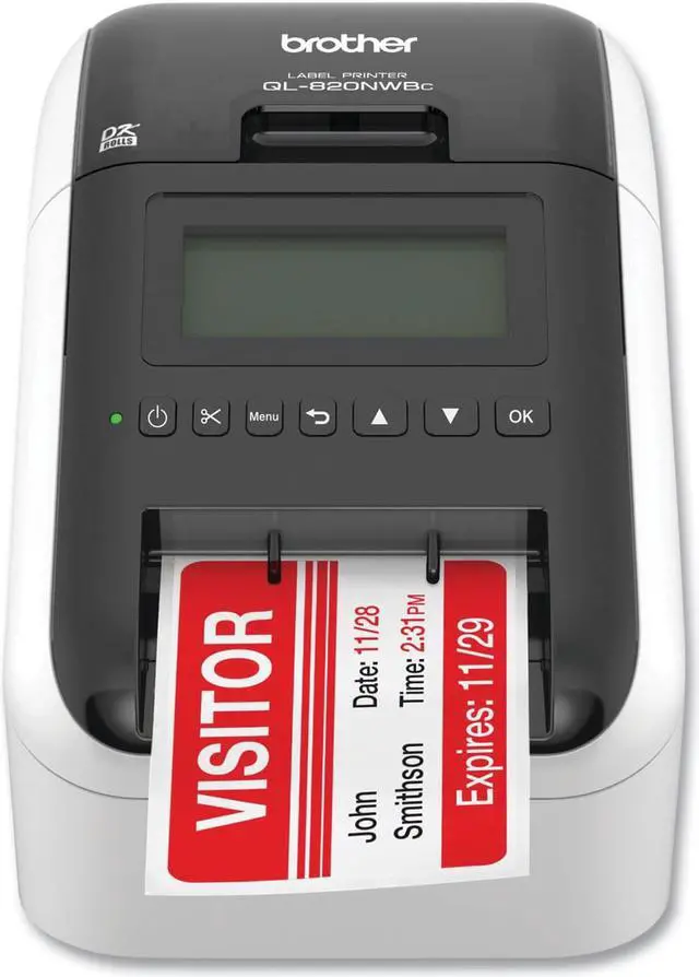 Main image of Brother QL-820NWBC Desktop Direct Thermal Printer Two-color Label Print