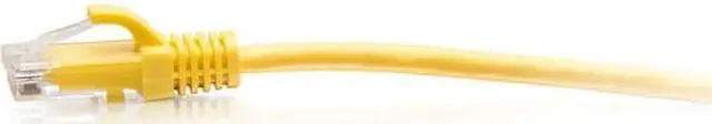 Main image of C2G 15ft Cat6a Snagless Unshielded UTP Slim Ethernet Cable Cat6a Slim Network Patch Cable PoE Orange C2G30179