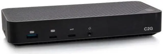 Main image of C2G USB C Triple 4K Monitor Docking Station HDMI DisplayPort Ethernet C2G54538