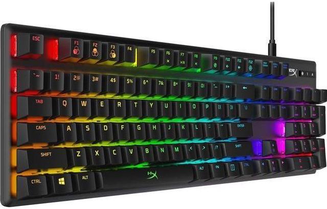 Alt view image 4 of 20 - HyperX Alloy Origins - Mechanical Gaming Keyboard - HX Red - US Layout