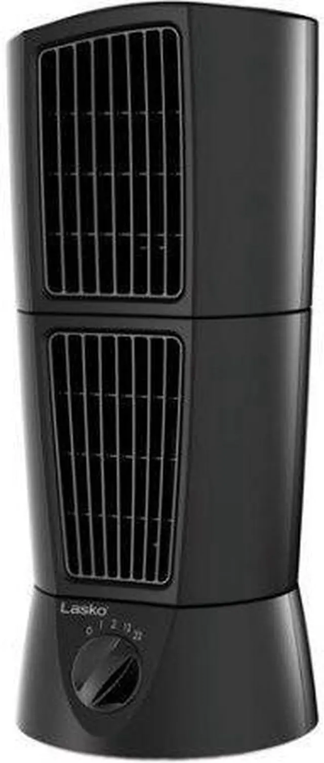 Alt view image 3 of 4 - desktop wind tower oscillating multi-directional fan model t14305 by lasko