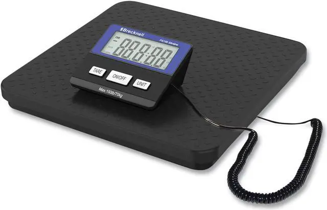 Main image of Brecknell Heavy Duty 150-lb Digital Scale 11.7 x 2.2 Platform PS150SL