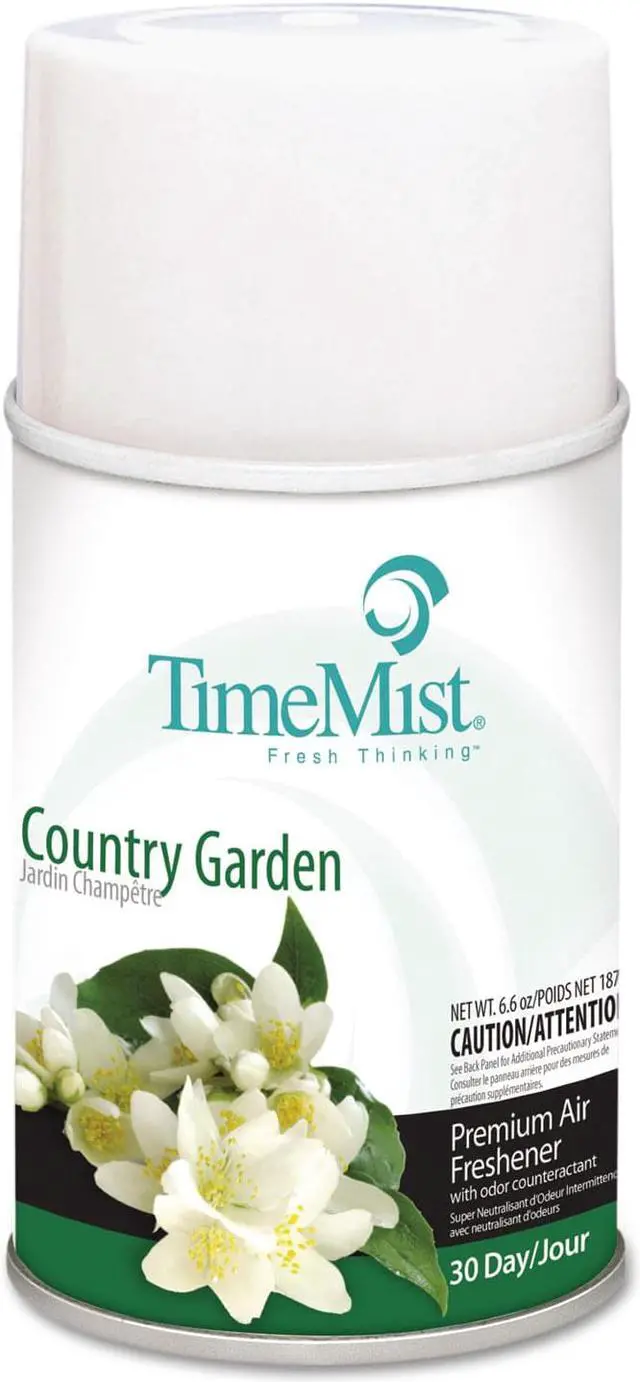 Alt view image 6 of 6 - TimeMist Metered Air Freshener Refill Country Garden 6.6oz Aerosol Spray 1042786