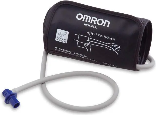 Alt view image 3 of 4 - Omron Easy-Wrap ComFit Blood Pressure Monitor Cuff 9" to 17" (HEM-FL31-B) OMRHEMFL31B