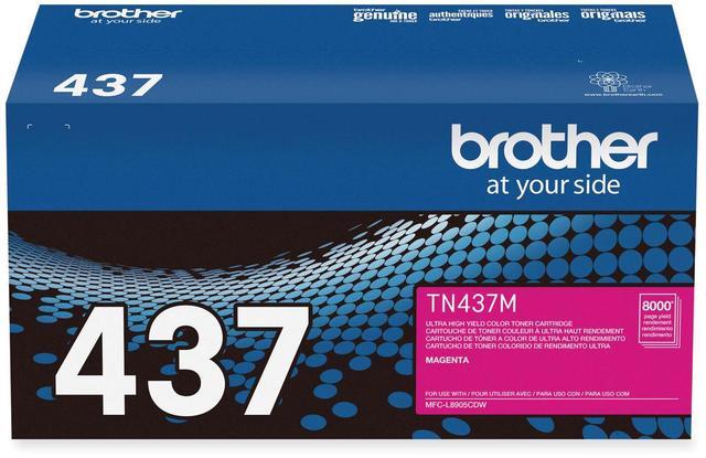TN437M Ultra High-Yield Toner, 8,000 Page-Yield, Magenta