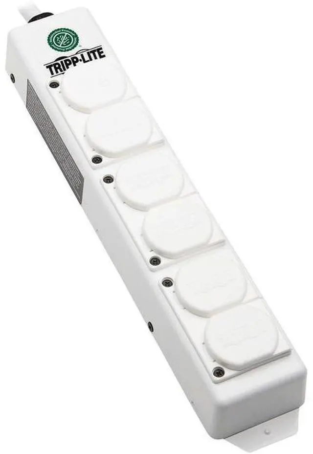 Alt view image 2 of 19 - Tripp Lite Medical Power Strip 6-outlet 6ft Cord Health Care Facility Outlet Assemblies