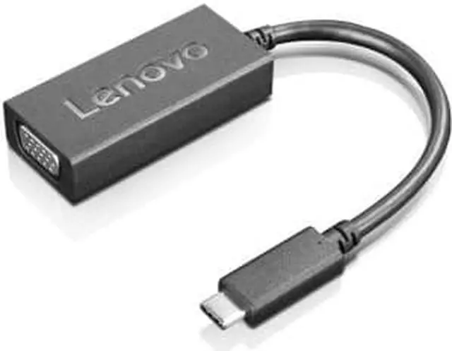 Alt view image 3 of 4 - Lenovo USB-C to VGA Adapter