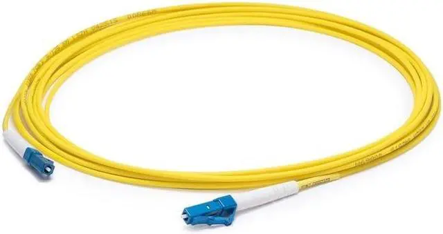 Alt view image 6 of 6 - Addon 3M Lc (Male) To Lc (Male) Yellow Os1 Simplex Fiber Ofnr (Riser-Rated) Patch Cable