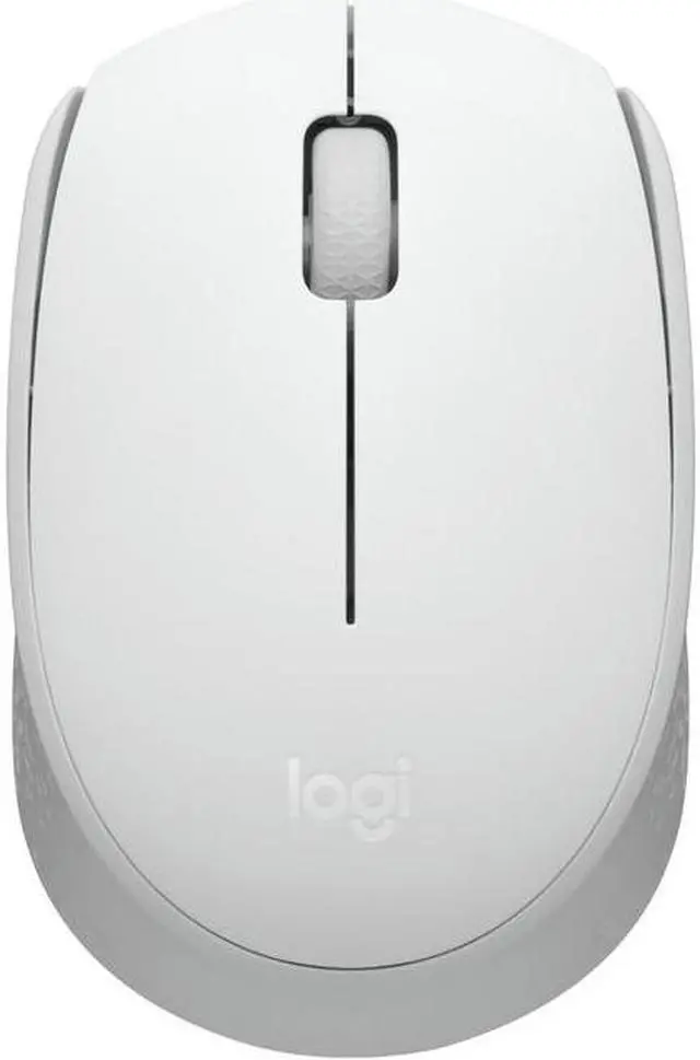 Alt view image 4 of 11 - Logitech M170 Wireless Mouse for PC, Mac, Laptop, 2.4 GHz with USB Mini Receiver, Optical Tracking, 12-Months Battery Life, Ambidextrous - Off White