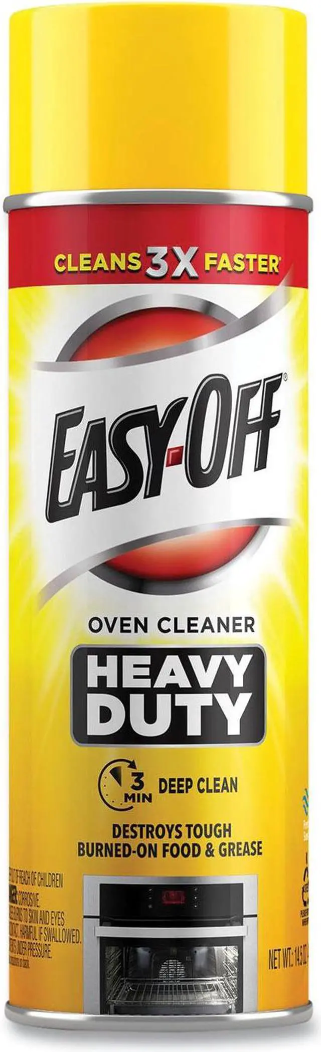 Alt view image 7 of 8 - Reckitt & Benckiser 14.5Oz Easy-Off Cleaner 6233887979 Unit: EACH