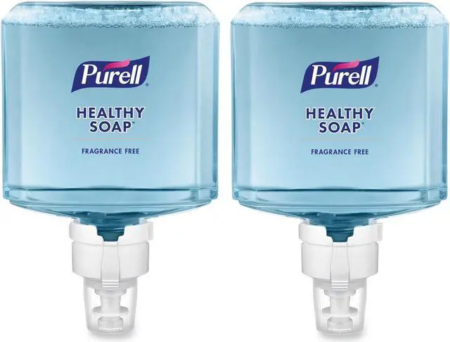 Alt view image 2 of 2 - PURELL Healthcare HEALTHY SOAP gentle and Free Foam, Fragrance Free, 1200 mL Hand Soap Refill for PURELL ES8 Touch-Free Dispenser (Pack of 2) - 7772-02