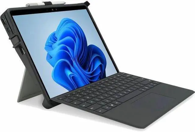 Alt view image 12 of 12 - Kensington BlackBelt Rugged Carrying Case Microsoft Surface Pro 9 Tablet, Stylus - Drop Resistant - Hand Strap