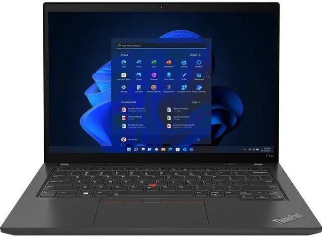 Main image of Lenovo ThinkPad P14s Gen 3 21J5000VUS 14" Mobile Workstation - WUXGA - 1920 x 1200 - AMD Ryzen 7 PRO 6850U Octa-core (8 Core) 2.70 GHz - 16 GB Total RAM - 16 GB On-board Memory - 512 GB SSD - Bla