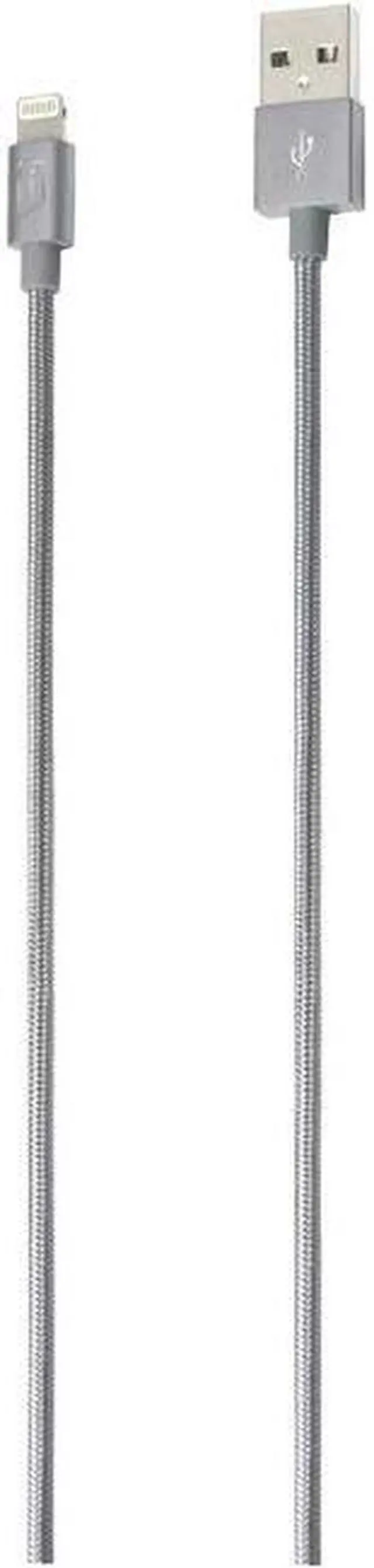 Alt view image 2 of 2 - Targus iStore Lightning Charge 4ft (1.2m) Braided Cable (Space Gray) - ACC994CAI