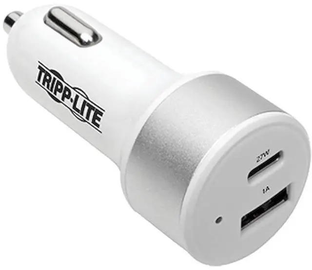 Alt view image 11 of 11 - DUAL-PORT USB CAR CHARGER WITH PD CHARGING - USB TYPE C (27W) & USB TYPE A (5V 1