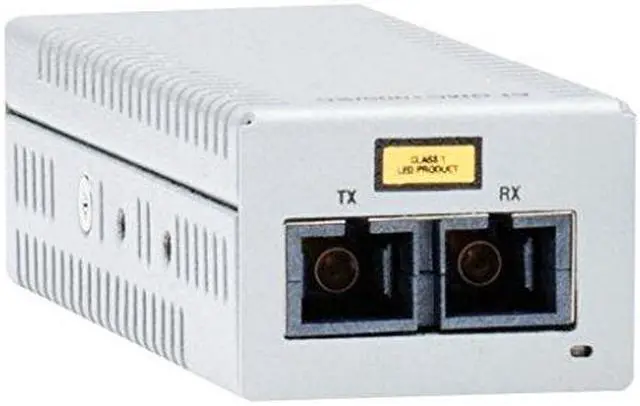 Alt view image 2 of 3 - Allied Telesis Tranceiver/Media Converter