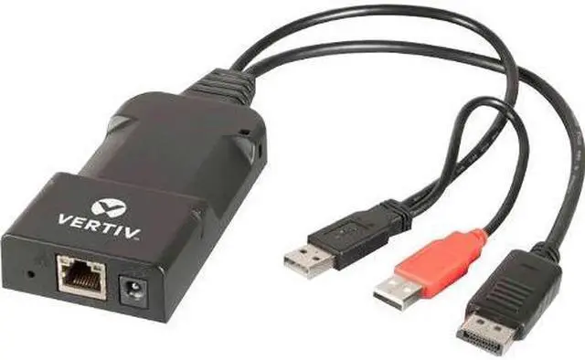 Alt view image 2 of 2 - AVOCENT 5160T Zero-U IP KVM Transmitter - WUXGA - 1920 x 1200 Maximum Video Resolution - 1 x Network (RJ-45) - 2 x USB - 1 x DVI - 5 V DC Input Voltage - Rack-mountable