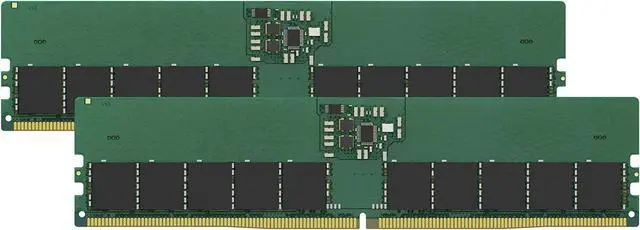 Alt view image 3 of 5 - Kingston 32GB (2 x 16GB) 288-Pin PC RAM DDR5 4800 (PC5 38400) Desktop Memory Model KCP548US8K2-32