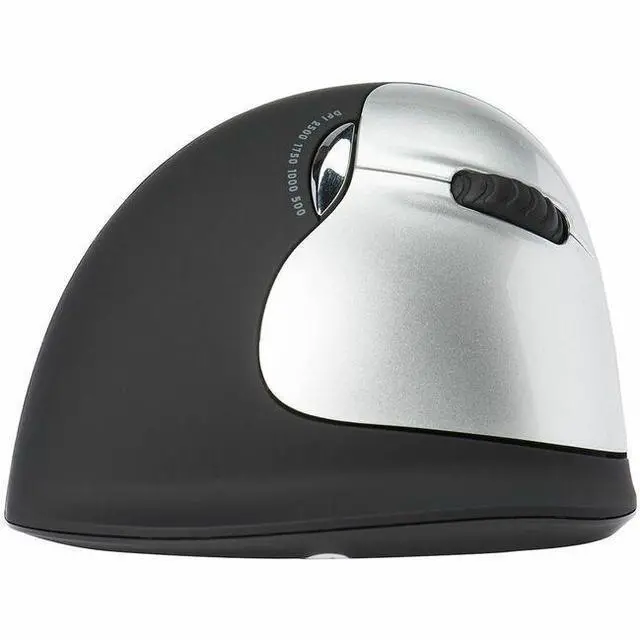 Main image of Ergoguys - RGOHELAWL - R-Go Tools Wireless Vertical Ergonomic Mouse, Large, Right Hand, Black - Laser - Wireless - Black