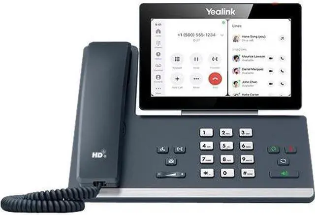 Alt view image 5 of 7 - Yealink YEA-MP58-WH-TEAMS IP Phone MS Teams w/ Wireless Handset