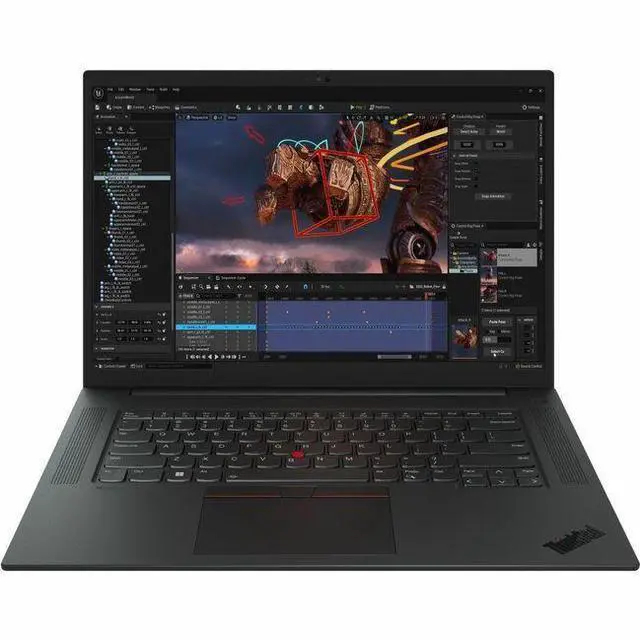 Main image of Lenovo ThinkPad P1 Gen 6 16.0"  Intel Core i7-13700H NVIDIA RTX A1000 32GB Memory 1TB Storage Windows 11 Pro 21FV001BUS