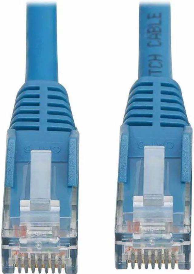 Alt view image 7 of 7 - Cat6 Gigabit Snagless Molded UTP Ethernet Cable (RJ45 M/M), PoE, LSZH, Blue,1.5m - 4.92 ft Category 6 Network Cable for Network Device, Server, Switch, PoE Device, Patch Panel, Printer, Computer, Phot
