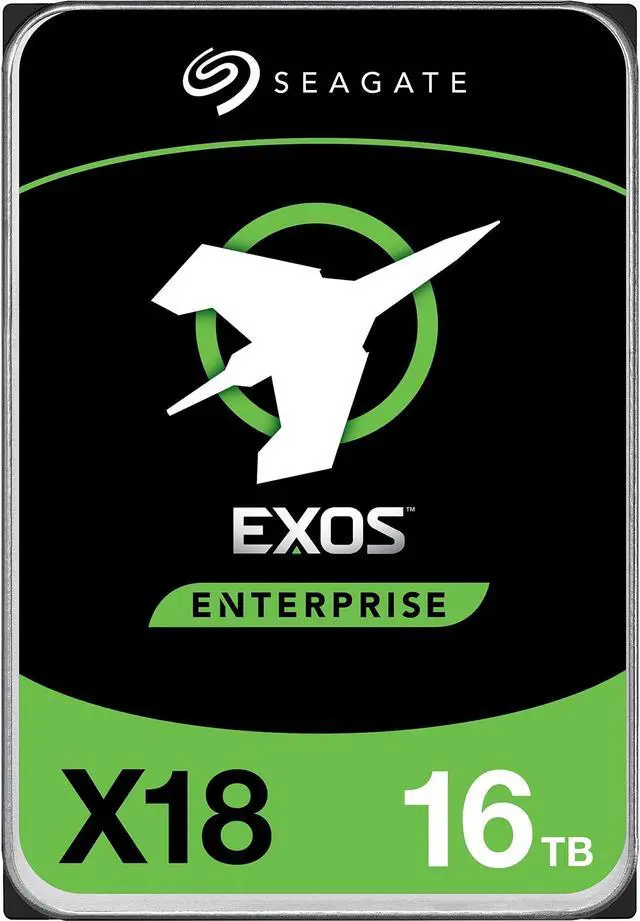 Alt view image 18 of 20 - Seagate Exos 16TB Enterprise HDD X18 SATA 6Gb/s 512e/4Kn 7200 RPM 256MB Cache 3.5" Internal Hard Drive (ST16000NM000J)