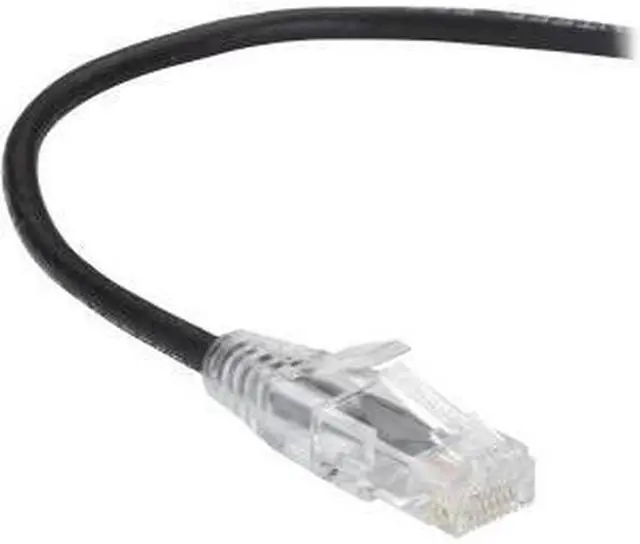 Alt view image 10 of 10 - BLACK BOX C6APC28-BK-02 CAT6A 500-MHZ STRANDED ETHERNET PATCH CABLE - UNSHIELDED (UTP), CM PVC, SNAGLESS