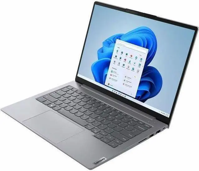 Alt view image 9 of 11 - Lenovo ThinkBook 14 G6 IRL 21KG000AUS 14" Touchscreen Notebook - WUXGA - 1920 x 1200 - Intel Core i5 13th Gen i5-1335U Deca-core (10 Core) 1.30 GHz - 16 GB Total RAM - 512 GB SSD - Arctic Gray -