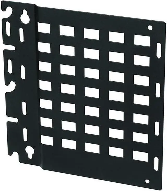 Alt view image 7 of 7 - Peerless-AV ACC-UCM Mounting Component (Mounting Plate) For Audio/Video Components (Low Profile) - Black - Mounting Interface: 200 X 200 Mm