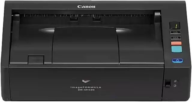 Alt view image 2 of 4 - Canon imageFORMULA M140II Large Format Sheetfed Scanner - 600 dpi Optical - 24-bit Color - 8-bit Grayscale - 40 ppm (Mono) - 40 ppm (Color) - Duplex Scanning - USB