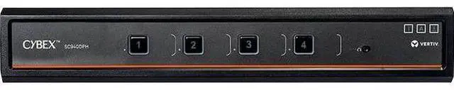 Alt view image 6 of 7 - Vertiv Cybex SC900 Secure KVM | Dual Head | 4 Port Universal DisplayPort | USB-C | NIAP version 4.0 Certified