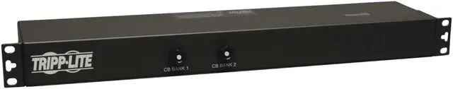 Alt view image 7 of 12 - Tripp Lite Pdu W Isobar Surge Protection 2.9kw 120v 12 5-15/20r 15ft Cord 120 Volt Single-Phase Basic PDU